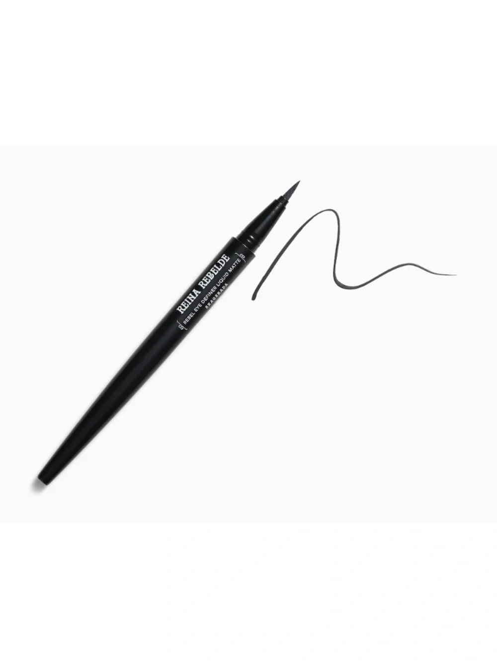 Reina Rebelde Rebel Eye Definer Liquid Matte Eyeliner in Exagerada (Black)